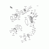 Схема вузла: Engine cover(s) для Kawasaki ZX636 Ninja ZX-6R