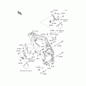 Схема узла: Крепление двигателя для Kawasaki ZX1000 Ninja ZX-10R