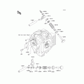 Схема узла: Клапан(ы) для Kawasaki KLX110 KLX110