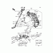 Схема узла: Рама для Kawasaki ZX1400 ZZR1400 ABS