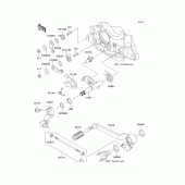 Схема узла: Переключатель передач для Kawasaki ZR1200 ZRX1200 DAEG