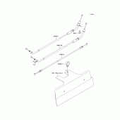 Схема вузла: Троси для Kawasaki ZG1400 Concours 14