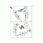 Схема вузла: Клапан для Kawasaki VN1700 Vulcan 1700 Voyager Custom ABS