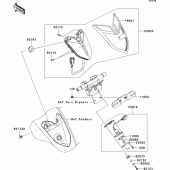 Схема вузла: Taillight(s) для Kawasaki VN1700 Vulcan 1700 Voyager Custom ABS