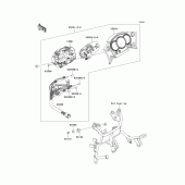 Схема вузла: Meter(s) для Kawasaki KL650 KLR650