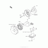 Схема вузла: Генератор для Kawasaki ZG1400 Concours 14