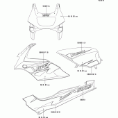 Схема вузла: Decals(mnblue)(ex500-e2) для Kawasaki EX500 EX500