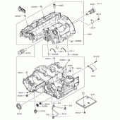 Схема узла: Картер двигателя для Kawasaki ZX1000 Ninja 1000 ABS