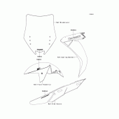 Схема вузла: Decals(ccf-cef) для Kawasaki ZG1400 Concours 14 ABS