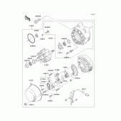 Схема вузла: Генератор для Kawasaki ZX1100 Ninja ZX-11