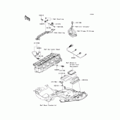 Схема узла: Fuel injection для Kawasaki ZX1400 Ninja ZX-14
