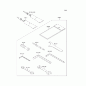 Схема вузла: Інструмент для Kawasaki ZR1200 ZRX1200 DAEG
