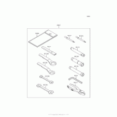 Схема вузла: Інструмент для Kawasaki KL650 KLR650