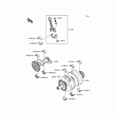 Схема узла: Коленчатый вал для Kawasaki EX300 Ninja 300