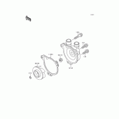 Схема вузла: Водяний насос для Kawasaki KLX300R