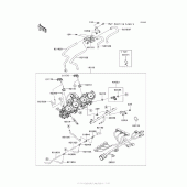 Схема узла: Throttle для Kawasaki ZX1400 Ninja ZX-14R