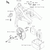 Схема вузла: Fuel injection для Kawasaki VN1600 VN1600 Mean Streak