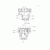 Схема узла: Болты картера двигателя для Kawasaki ZX600 Ninja ZX-6R