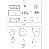 Схема вузла: Gasket kit для Kawasaki ZX600 Ninja ZX-6R