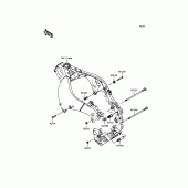 Схема вузла: Кріплення двигуна для Kawasaki ZX1000 Ninja ZX-10R