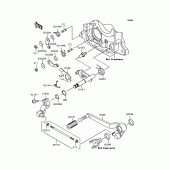 Схема узла: Переключатель передач для Kawasaki ZR1200 ZRX1200 DAEG