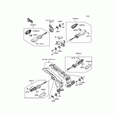 Схема вузла: Поворотники для Kawasaki ZR1000 Z1000 ABS