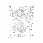 Схема вузла: Картер двигуна для Kawasaki ZX900 Ninja ZX-9R