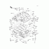 Схема узла: Картер двигателя для Kawasaki ZX900 Ninja ZX-9R