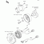 Схема узла: Генератор для Kawasaki ZX1400 Ninja ZX-14