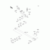 Схема вузла: Brake pedal/torque link для Kawasaki ZX1100 Ninja ZX-11