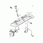 Схема вузла: Ignition System для Kawasaki ZR800 Z800
