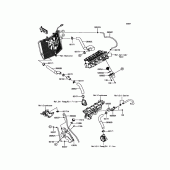 Схема вузла: Water Pipe для Kawasaki ZX636 Ninja ZX-6R ABS KRT Edition