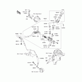 Схема вузла: Clutch master cylinder для Kawasaki ZX1400 Ninja ZX-14R
