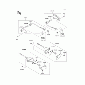 Схема узла: Поворотники для Kawasaki ZX600 ZZ-R600