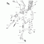Схема вузла: Stand(S) для Kawasaki KLZ1000 Versys 1000 LT