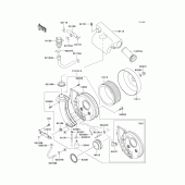 Схема вузла: Air cleaner(1/2) для Kawasaki VN800 Vulcan 800 Classic