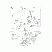 Схема вузла: Starter motor для Kawasaki VN1500 Vulcan 1500 Classic