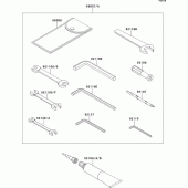 Схема вузла: Owner`s tools для Kawasaki ZR1000 Z1000 ABS