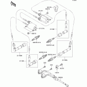 Схема узла: Система зажигания для Kawasaki VN1500 VN1500 Drifter
