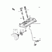 Схема вузла: Ignition System для Kawasaki EN650 Vulcan S ABS SE