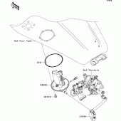 Схема вузла: Fuel pump для Kawasaki VN1600 VN1600 Classic