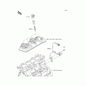 Схема узла: Ignition system для Kawasaki ZX600 Ninja ZX-6R