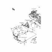 Схема вузла: Water Pipe для Kawasaki VN1700 Vulcan 1700 Voyager ABS