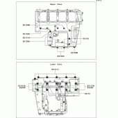 Схема узла: Болты картера двигателя для Kawasaki ZR750 Z750
