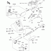 Схема узла: Поворотники для Kawasaki VN2000 VN2000 Classic