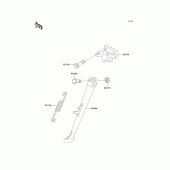 Схема вузла: Stand(s) для Kawasaki ZX900 Ninja ZX-9R