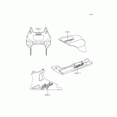 Схема вузла: Decals(red)(zx600-e5) для Kawasaki ZX600 Ninja ZX-6