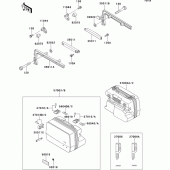Схема вузла: Accessory(1/2) для Kawasaki ZG1000 1000GTR
