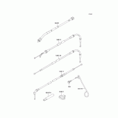 Схема узла: Тросики для Kawasaki ZX900 Ninja ZX-9R