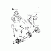 Схема вузла: Генератори для Kawasaki KX450 KX450F